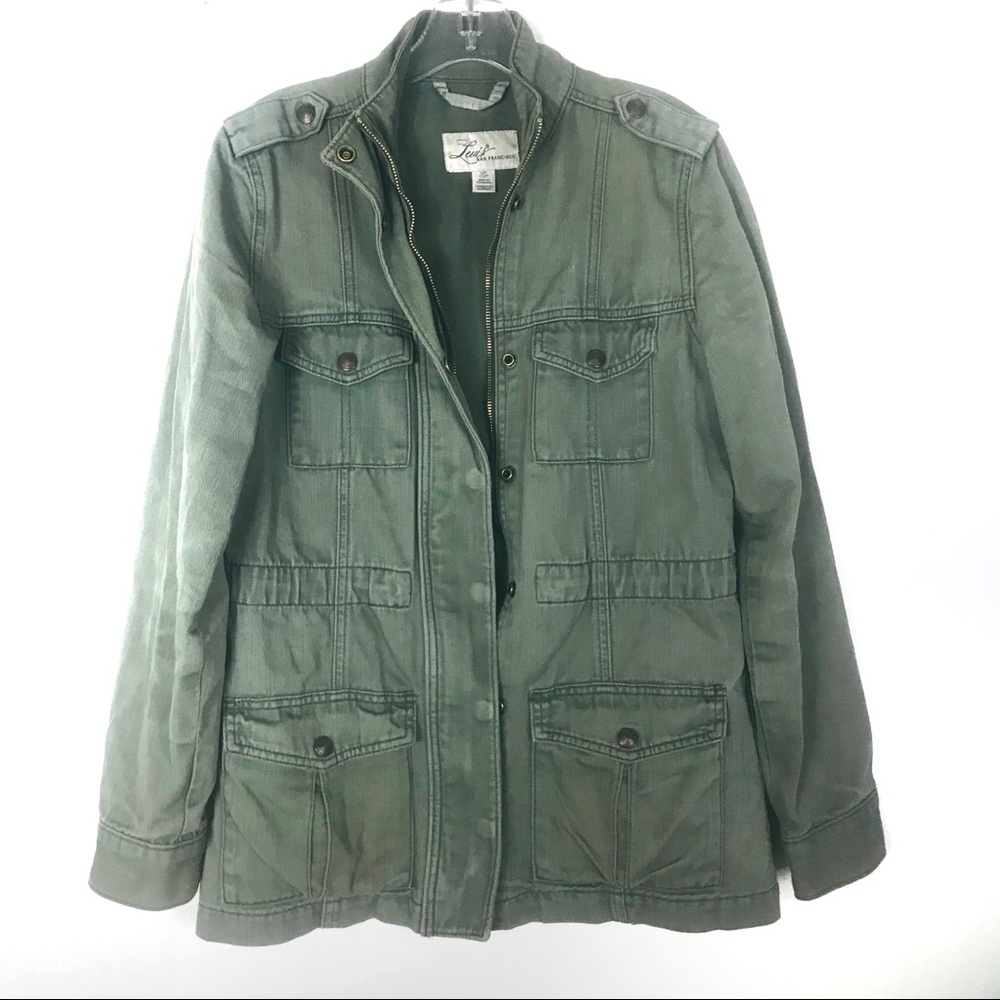 Levi’s Army green Shirt Jacket - Picture 4 of 6